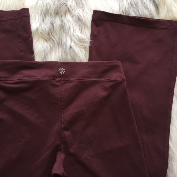 Athleta Pants - Athleta burgundy pants