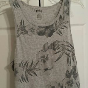 Floral tank top