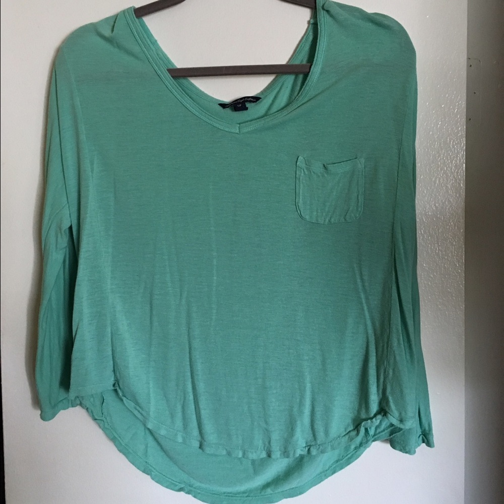 American Eagle Flowy Tee