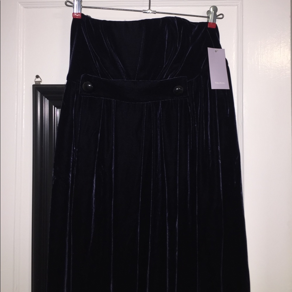 Vera Wang Velvet Gown