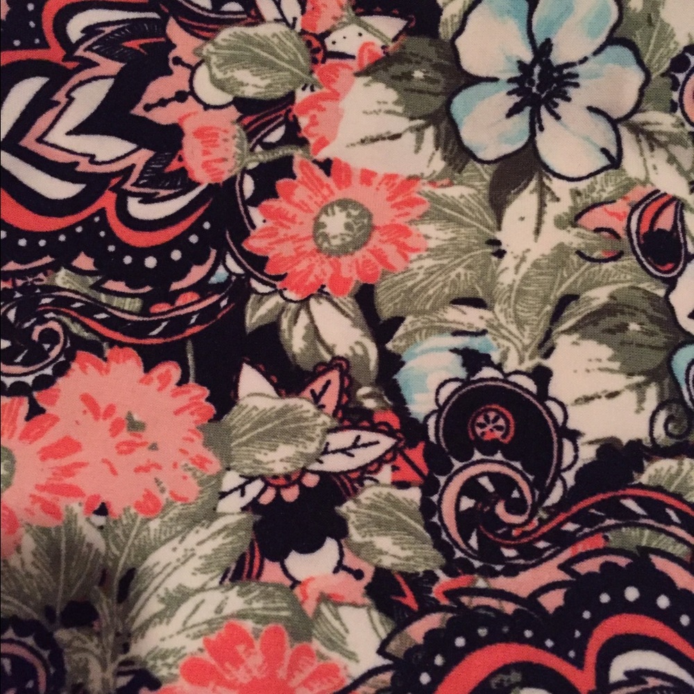 OS htf unicorn Lularoe floral