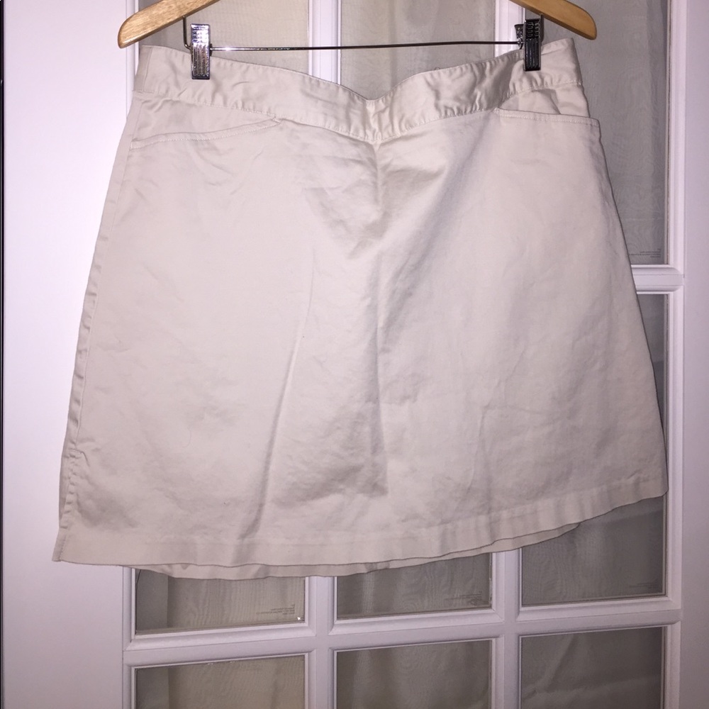 Khaki skirt size 16