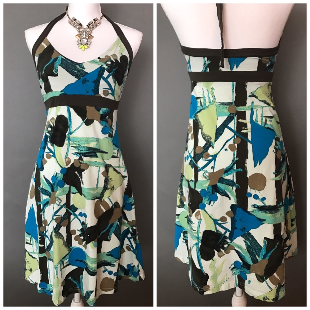 Patagonia Geometric Halter dress -A11