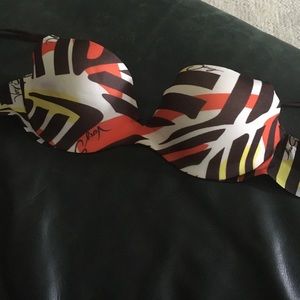 Zebra Victoria secret push up bra