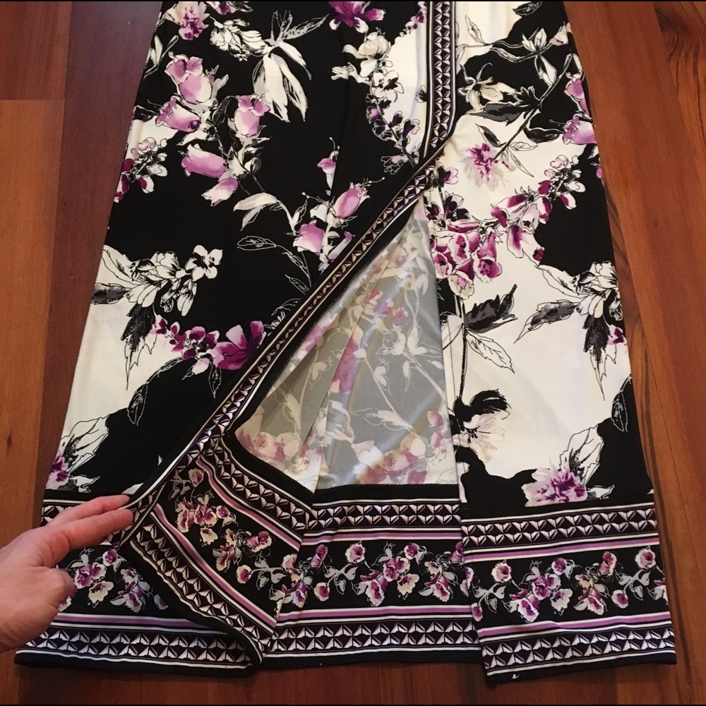 NWT Strapless Floral Print Maxi Dress! - Picture 5 of 7