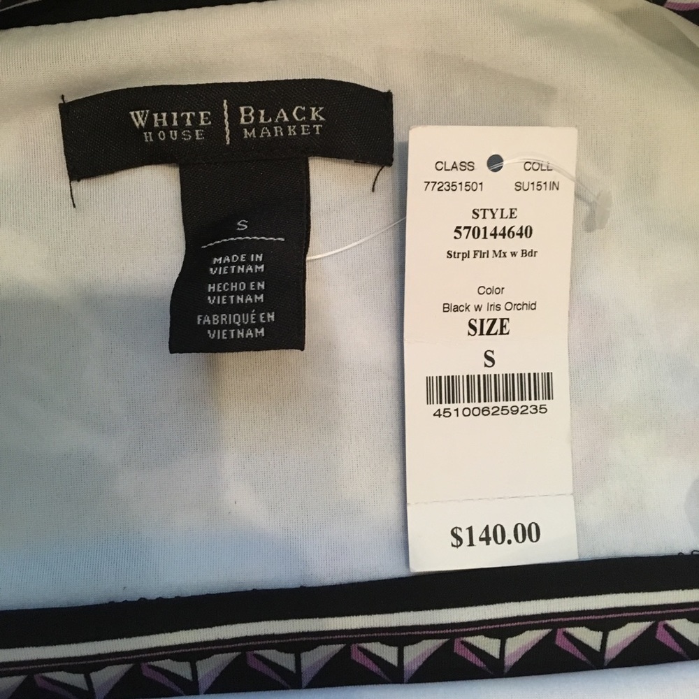NWT Strapless Floral Print Maxi Dress! - Picture 7 of 7