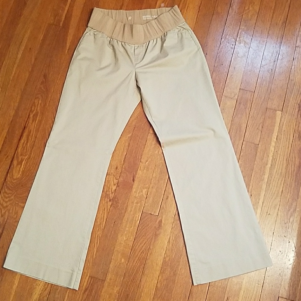 Gap maternity khakis