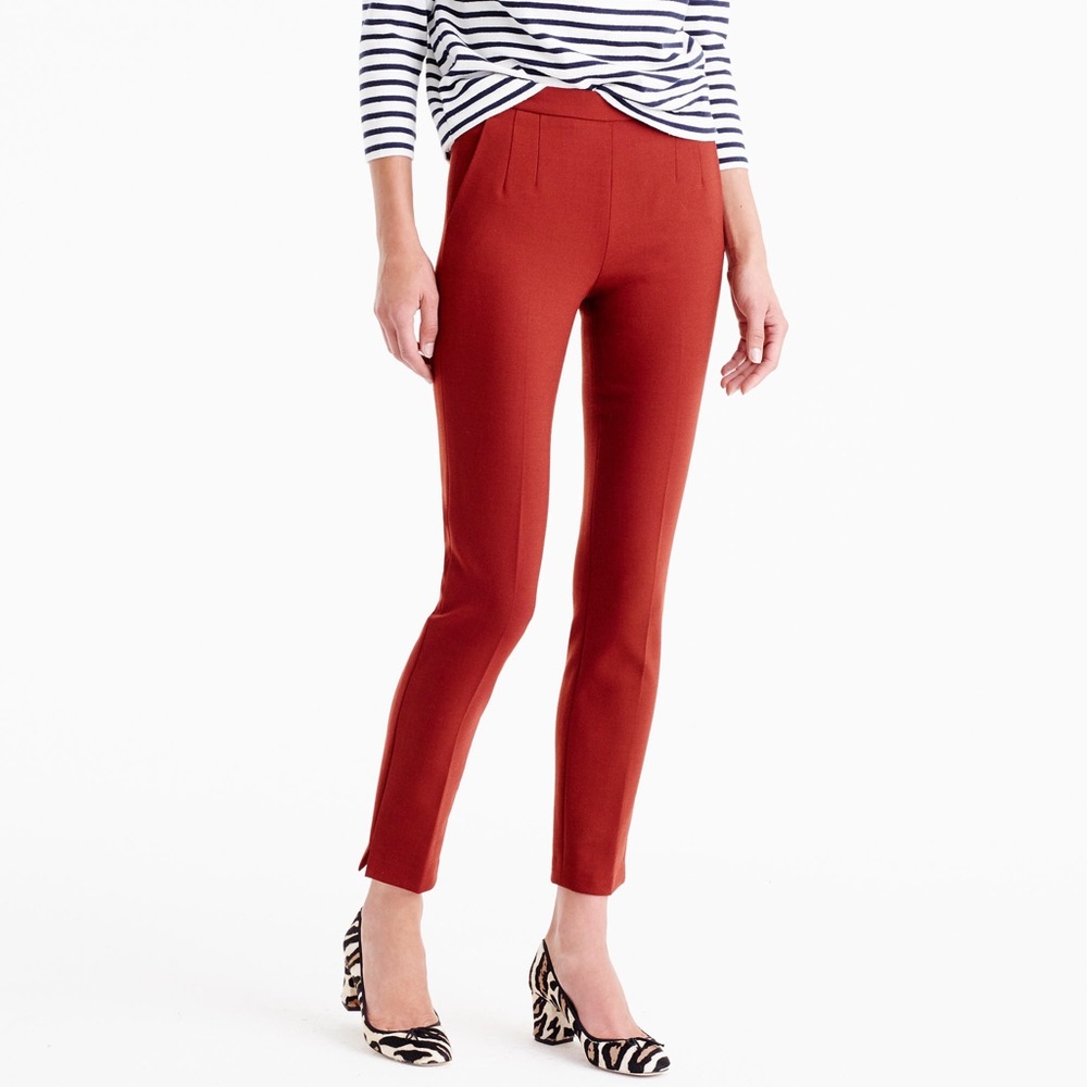 J.Crew Martie wool cigarette pant, size 6