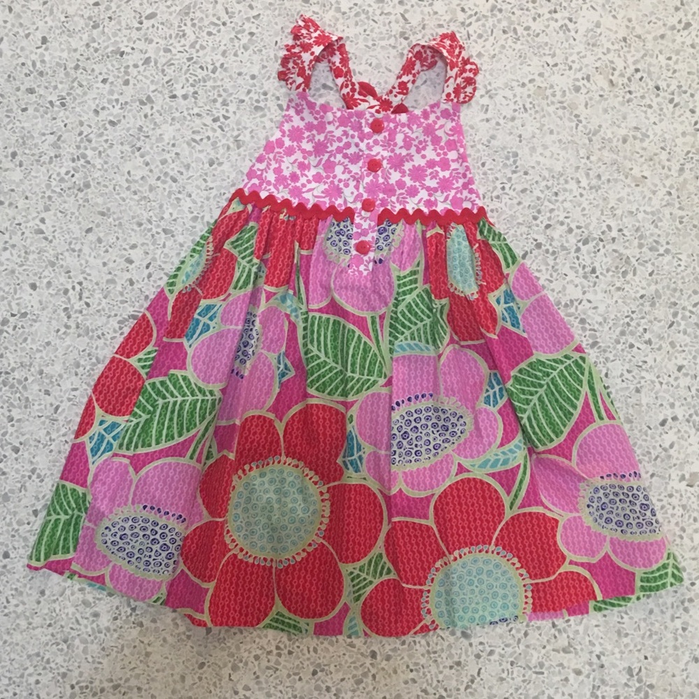 2 Bonnie Jean dresses sizes 4 and 6