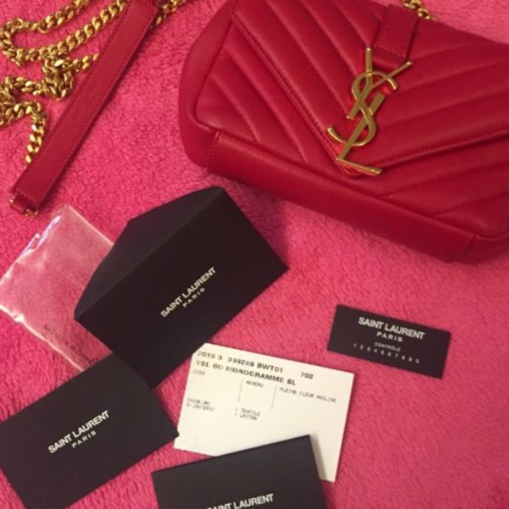 YSL baby chain bag