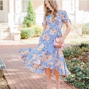 Floral hi lo dress 🌸