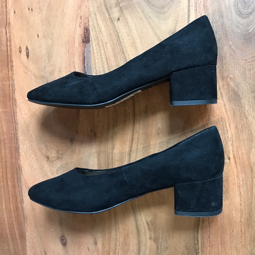 ASOS Black Ballet Heel Flats