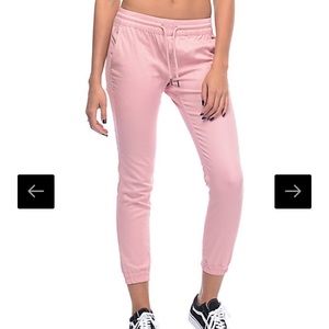 Pink joggers