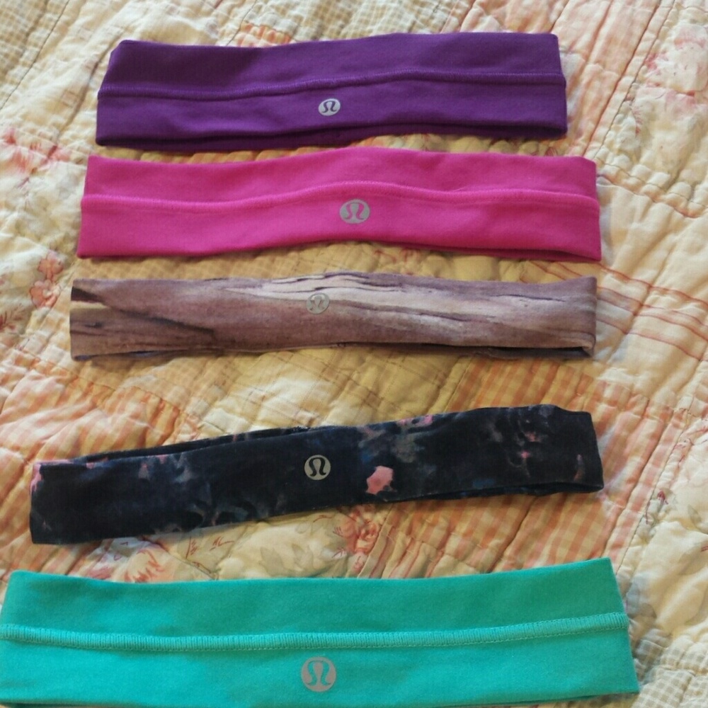 Lot of Lululemon Headbands
