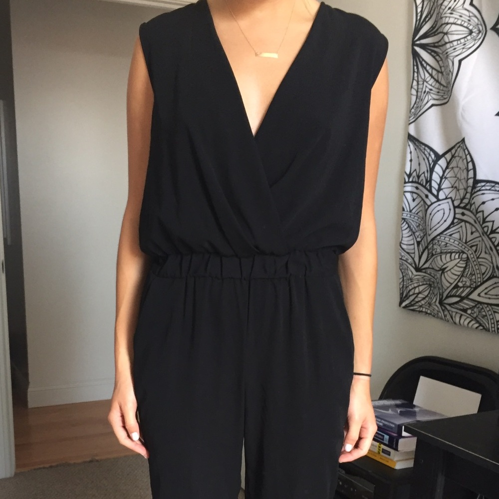 Black Tank Jumpsuit