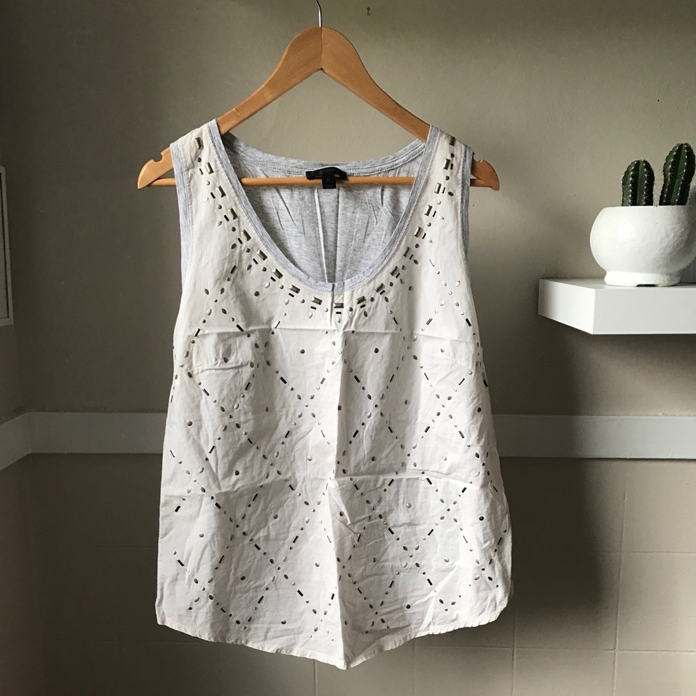 J.Crew Embellished Tank