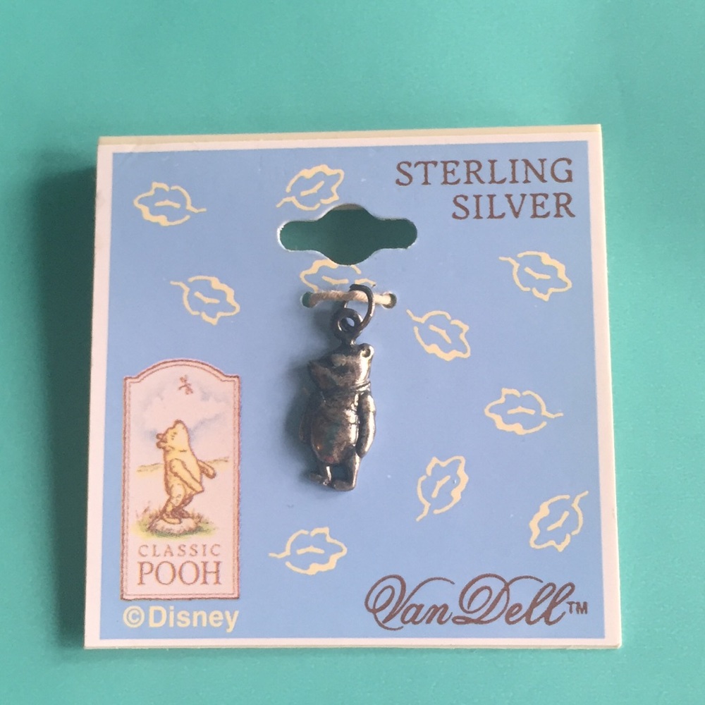Disney Winnie the Pooh pendant sterling silver