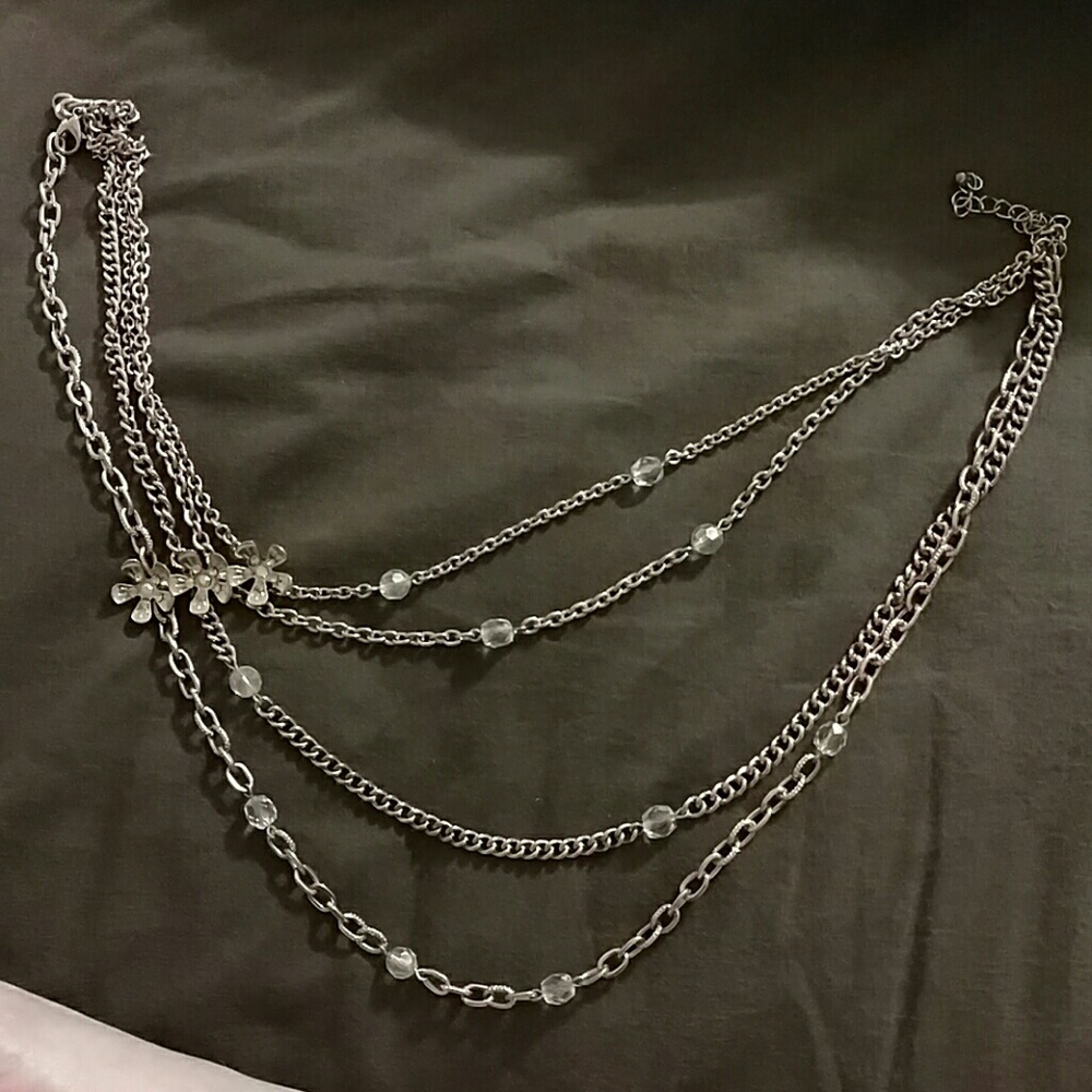 Charming Charlie's rose gold necklace