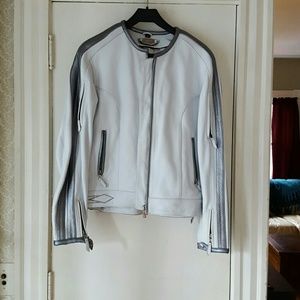 Womens Leather motorcycle jacket