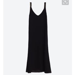Zara basics collection dress