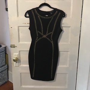 Fitted black dress