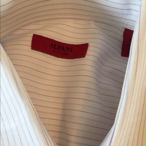 Men's Alfani fitted dress shirt (L)