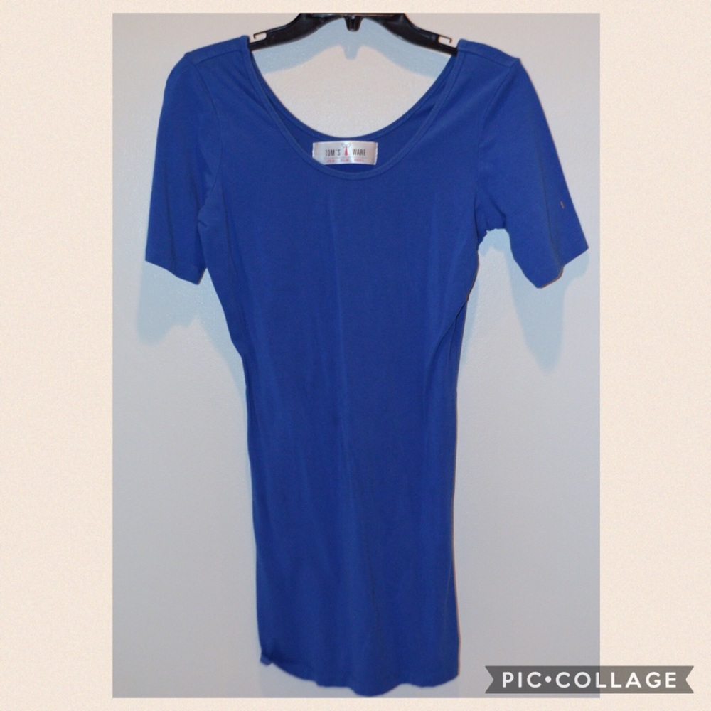 Blue dress