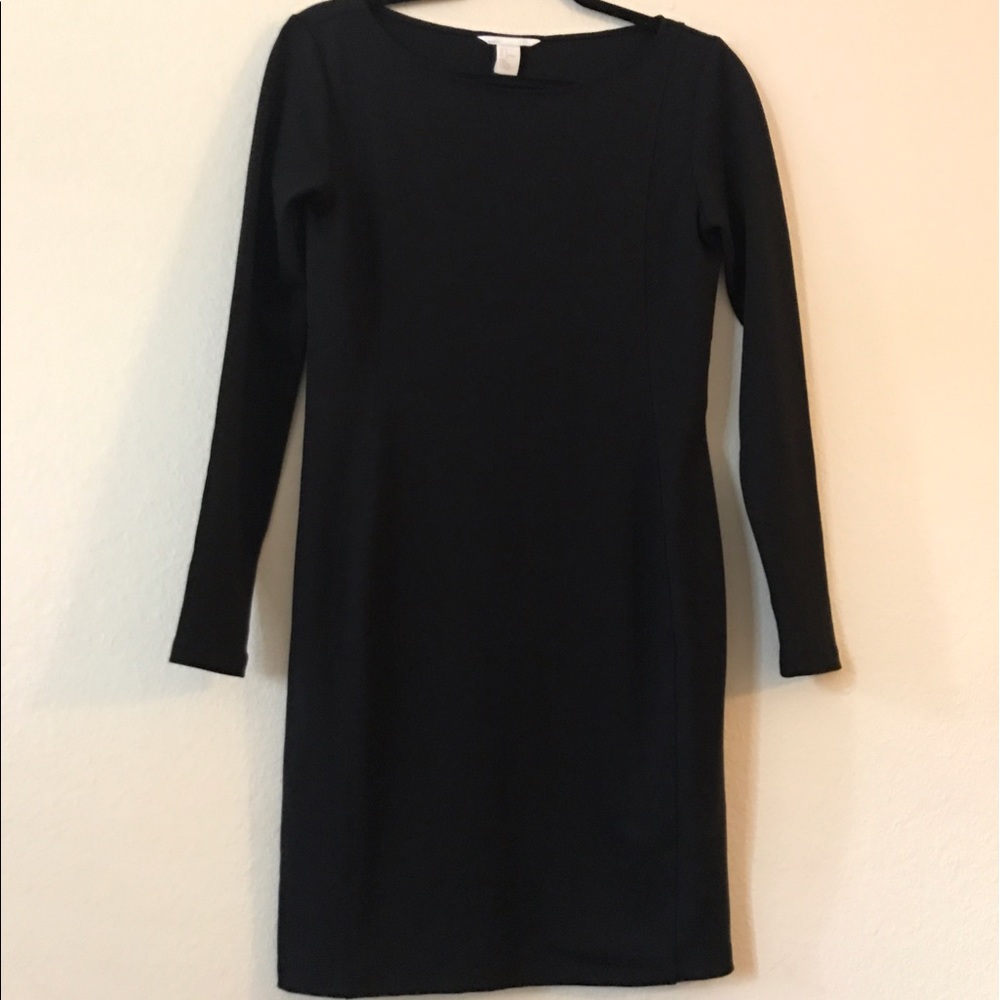 H&M classic black dress