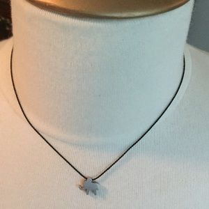 Lucky elephant charm necklace
