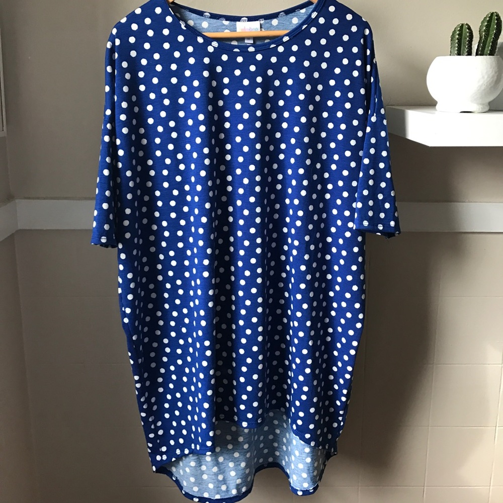 NWOT LuLaRoe Polka Dot Irma