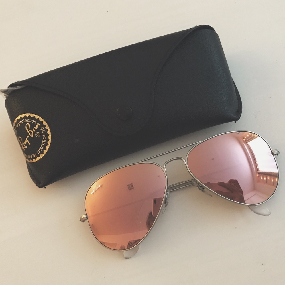 NEW Ray ban Aviator Flash Lenses (Copper Flash)