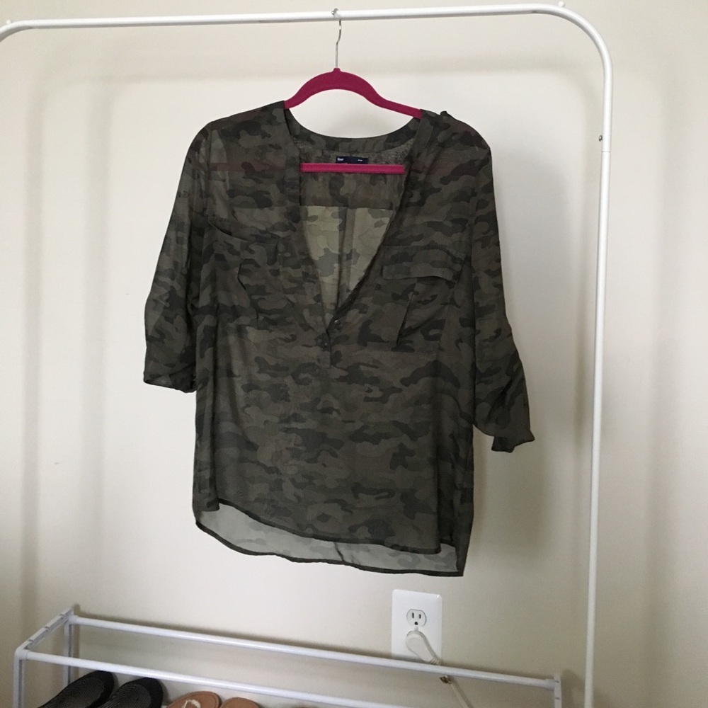 Camo Blouse 💕