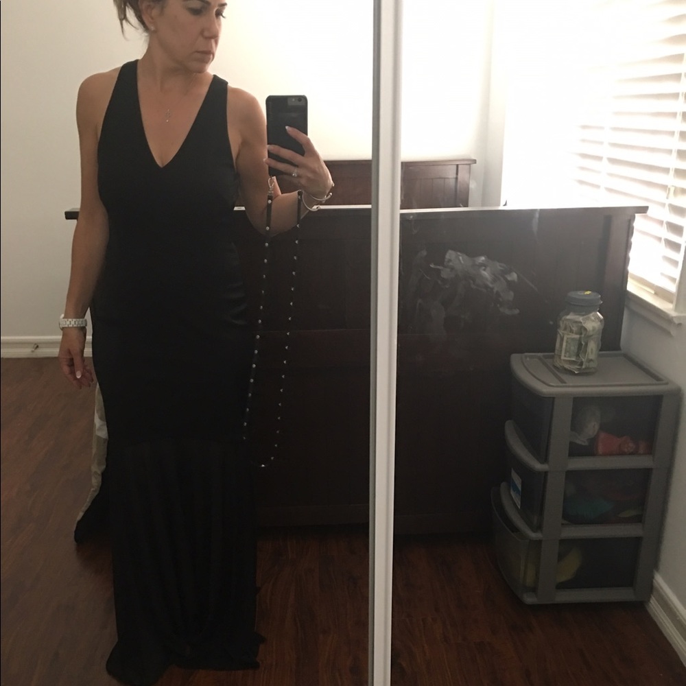 Halston heritage. Gown