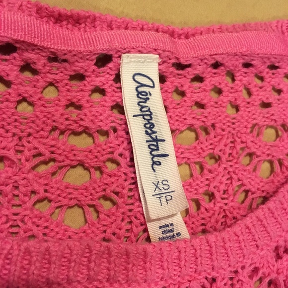 Free w/Any Purchase Aeropostale Crochet Size XS - Picture 3 of 4