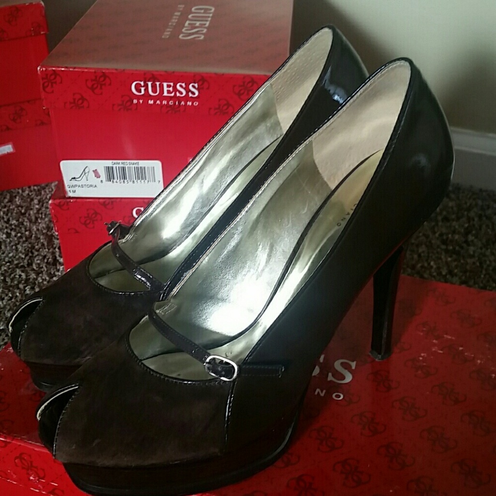 Guess by Marciano Brown heels