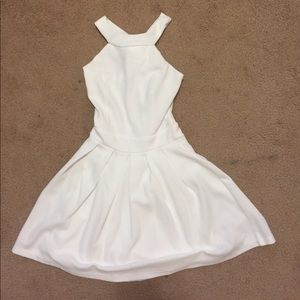 Dress with bow back