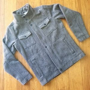 MEN'S FLEECE WOOL COAT