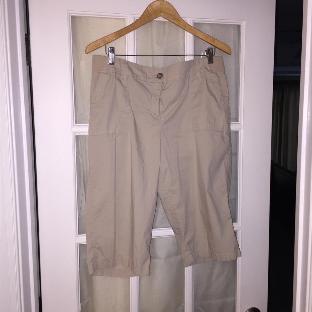 Khaki shorts size 2