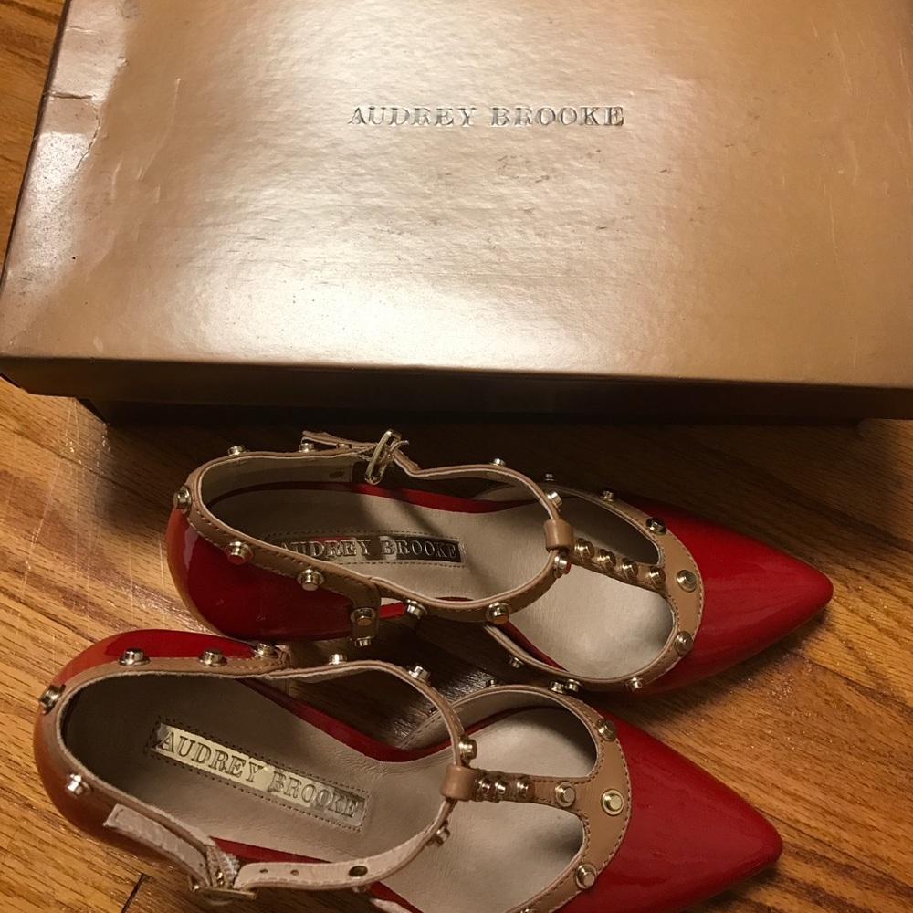 Audrey Brooke Red Heels