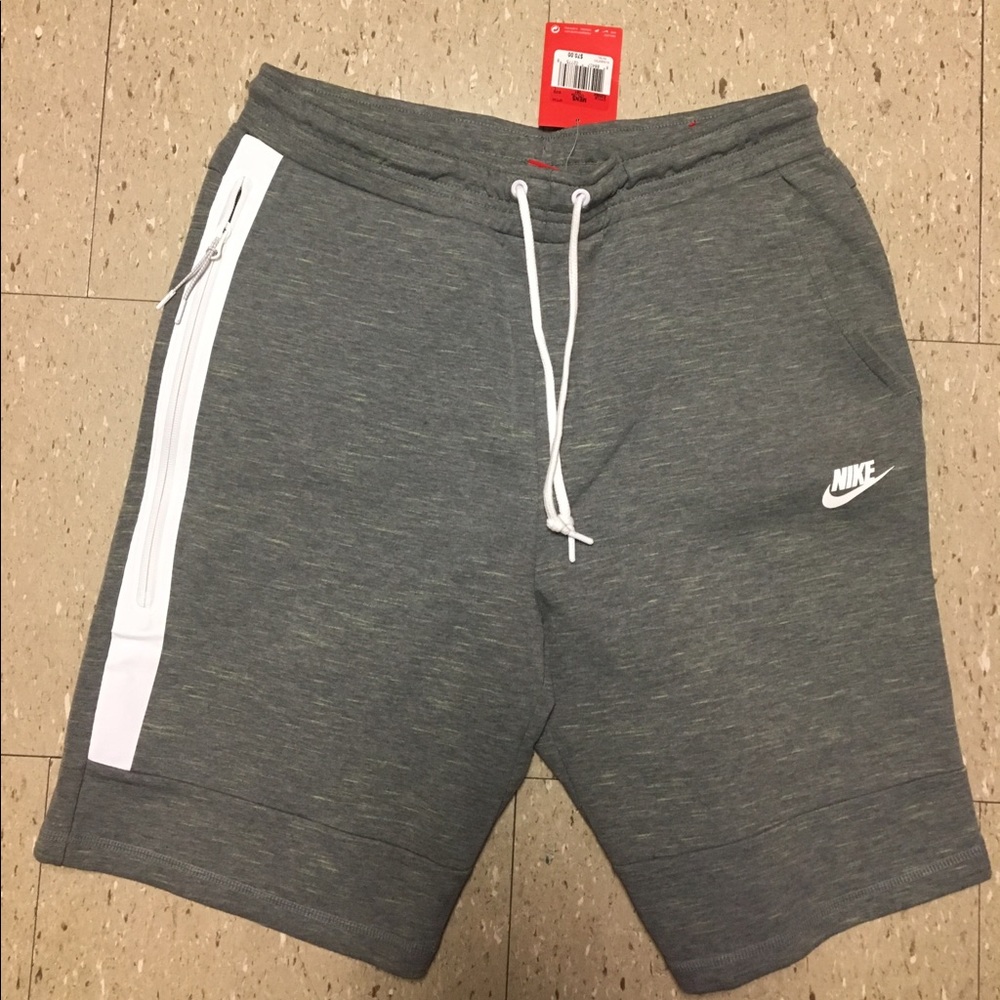 Grey Nike Tech Shorts