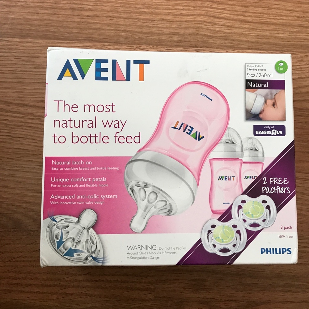Avent 3 bottle gift set
