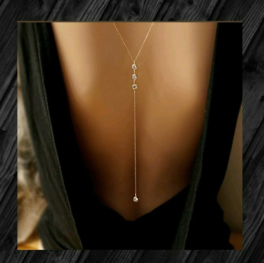 CRYSTAL BACKDROP BODY CHAIN