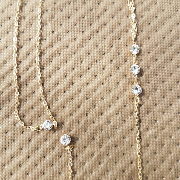 CRYSTAL BACKDROP BODY CHAIN - Picture 3 of 3