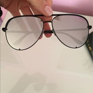 Quay Australia High Key Black/Silver