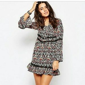 Band of Gypsies bell sleeve dress