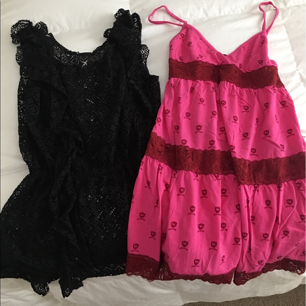 Barely worn swim suit coverups