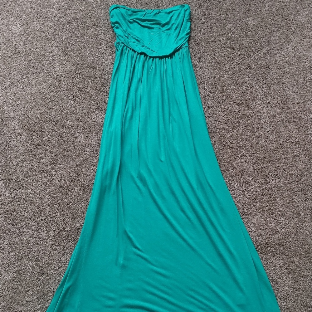 Iris Los Angeles tube top maxi dress