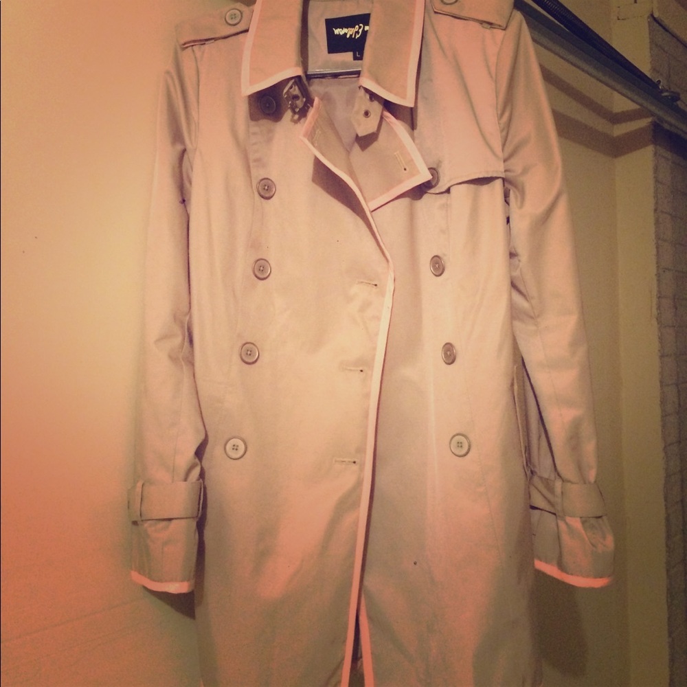 Sam Edelman Pink and Tan Trench ❌NOT FOR SALE❌