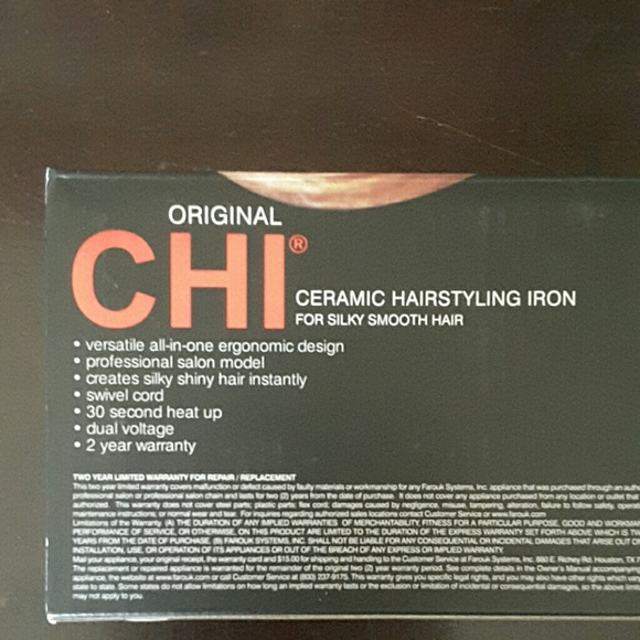 CHI ORIGINAL PRO 1" STRAIGHTENER/FLAT IRON Gf1001 - Picture 4 of 5
