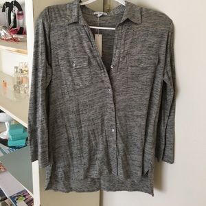 JAMES PERSE GRAY BUTTON DOWN